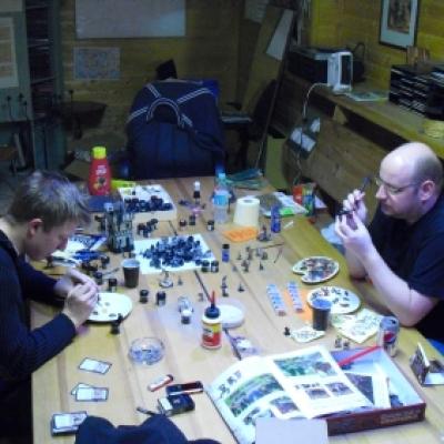 Tabletop Bastelabend Mar 2011